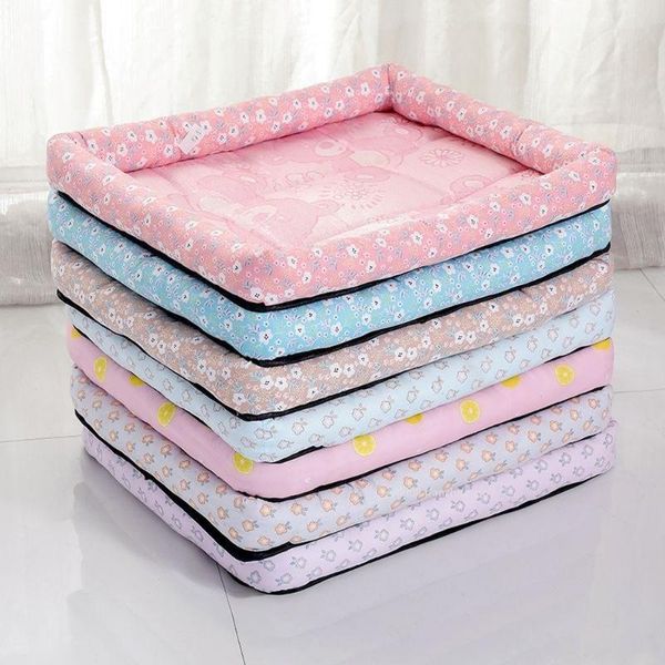 kennels & pens breathable anti-slip spring summer pet dog bed puppy ice silk mat cushion for car floor sofa cat dogs nest kennel mattress pa
kennels & pens breathable anti-slip spring summer pet dog bed puppy ice silk mat cushion for car floor sofa cat dogs nest kennel mattress pa