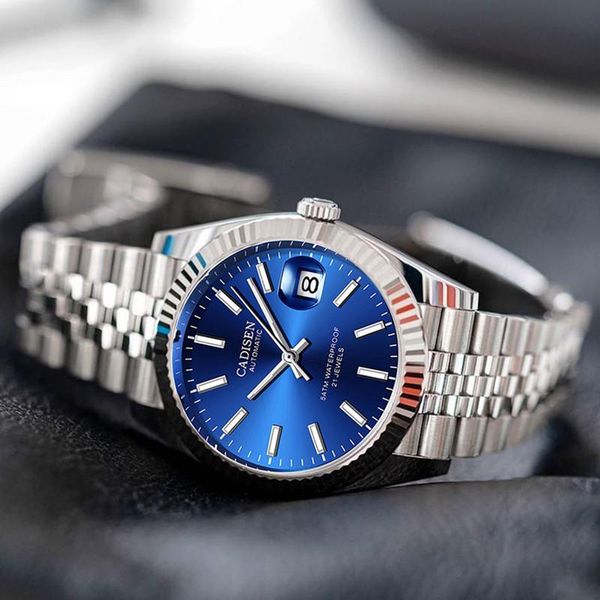wristwatches cadisen men mechanical watch automatic fashion stainless steel waterproof relogio masculino, Slivery;brown
wristwatches cadisen men mechanical watch automatic fashion stainless steel waterproof relogio masculino, Slivery;brown