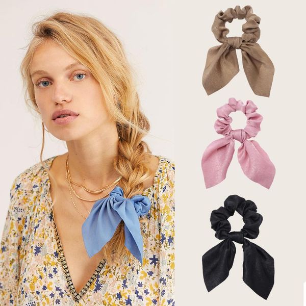hair accessories bowknot scrunchies women solid color ring ears rope rubber bands ponytail holder
hair accessories bowknot scrunchies women solid color ring ears rope rubber bands ponytail holder
