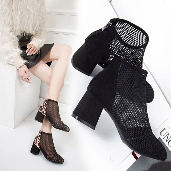 summer mesh sandals thick heels rome single shoes for women pumps sandalias mujer 2021 fashion high, Black
summer mesh sandals thick heels rome single shoes for women pumps sandalias mujer 2021 fashion high, Black