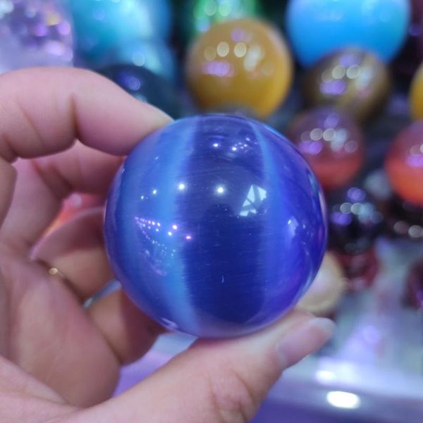 decorative objects & figurines 1pcs sell asian quartz deep blue cat eye crystal ball sphere
decorative objects & figurines 1pcs sell asian quartz deep blue cat eye crystal ball sphere