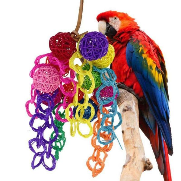 other bird supplies pet parrot's chewing toys vine wood large rope cave ladder hang 13*32cm
other bird supplies pet parrot's chewing toys vine wood large rope cave ladder hang 13*32cm