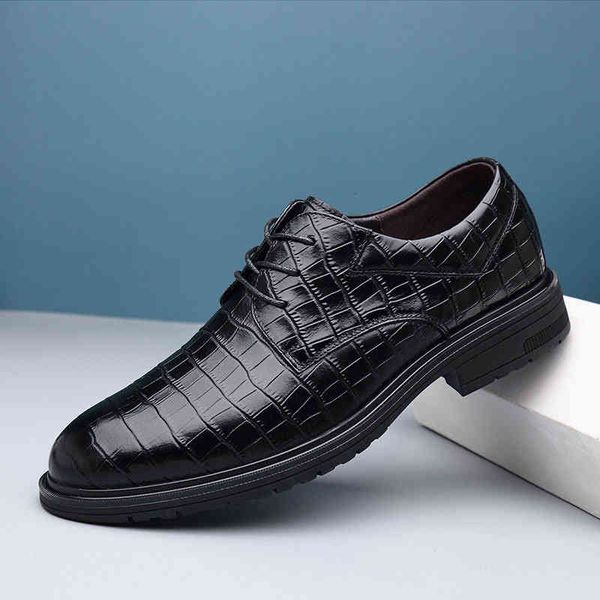 dress shoes men's business leather layer cowhide spring and autumn breathable casual genuine oxford brogues dwjg, Black
dress shoes men's business leather layer cowhide spring and autumn breathable casual genuine oxford brogues dwjg, Black