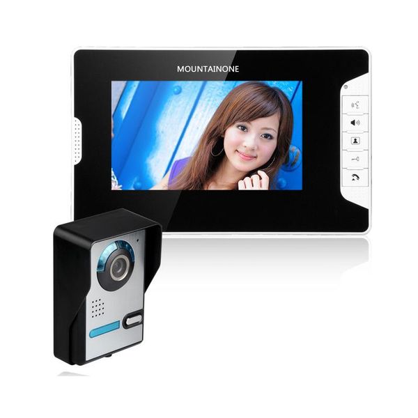 video door intercom entry system kit wired doorbell phone rainproof call panel ir camera for home villa building apartment doorbells 
video door intercom entry system kit wired doorbell phone rainproof call panel ir camera for home villa building apartment doorbells