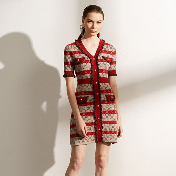 dresses casual summer sweater fashion v neck female short sleeve ruffles striped printed knitted mini a line, Black;gray
dresses casual summer sweater fashion v neck female short sleeve ruffles striped printed knitted mini a line, Black;gray
