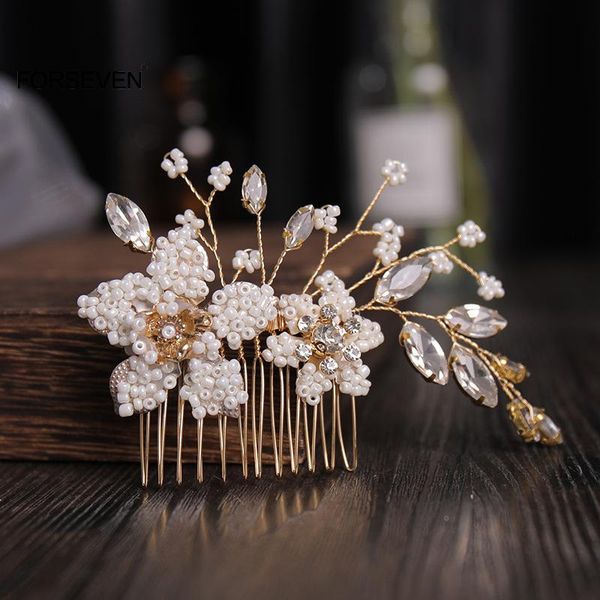 hair clips & barrettes flower bride comb jewelry headpieces full beads inlaid side combs bridal decorative accessories jl, Golden;silver
hair clips & barrettes flower bride comb jewelry headpieces full beads inlaid side combs bridal decorative accessories jl, Golden;silver