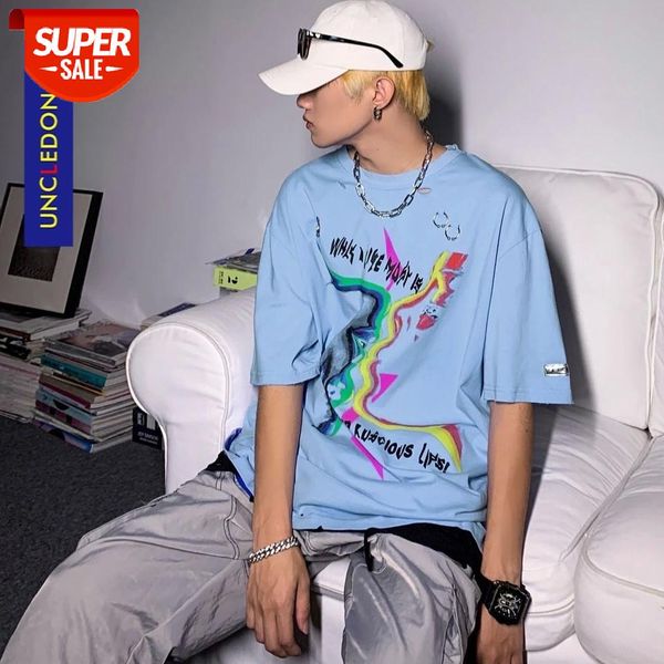 uncledonjm 2021 grapgic tees short-sleeved t-shirt hip-hop summer streetwear oversized retro men t shirt goth clothes p119 #tq6s, White;black
uncledonjm 2021 grapgic tees short-sleeved t-shirt hip-hop summer streetwear oversized retro men t shirt goth clothes p119 #tq6s, White;black