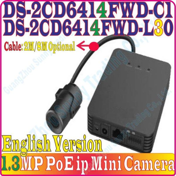 camera ds-2cd6414fwd-c1 1.3mp wdr mini tube network ds-2cd6414fwd-30 with sensor unit ds-2cd6414fwd-l30 cable 2m/8m = ip cameras
camera ds-2cd6414fwd-c1 1.3mp wdr mini tube network ds-2cd6414fwd-30 with sensor unit ds-2cd6414fwd-l30 cable 2m/8m = ip cameras
