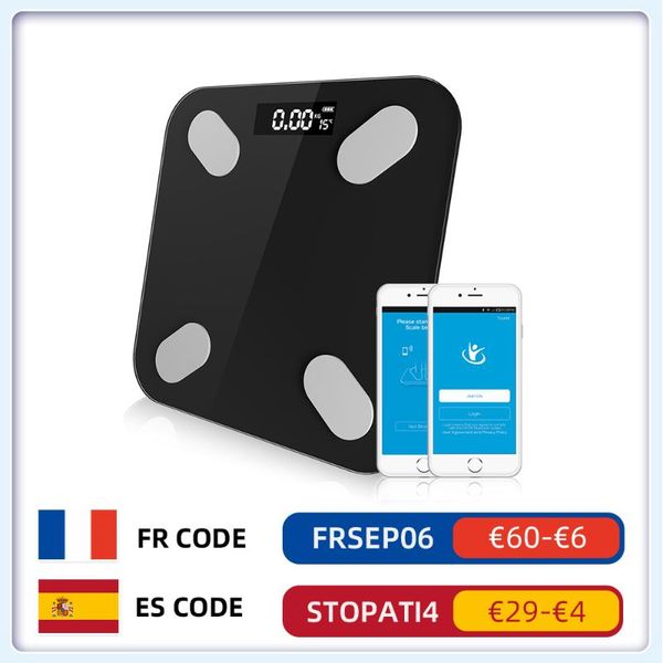 smart scales bluetooth weight digital fat scale can be connected to mobile phone automatically monitor fitness health
smart scales bluetooth weight digital fat scale can be connected to mobile phone automatically monitor fitness health