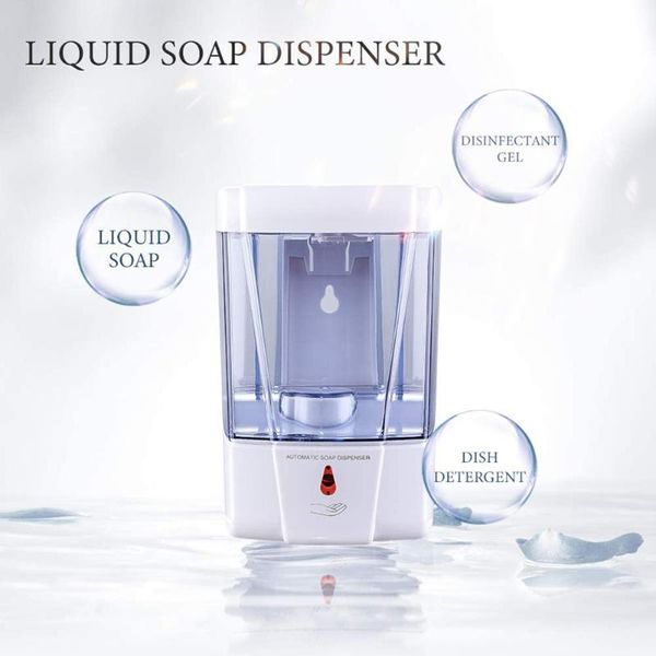 liquid soap dispenser touchless automatic battery powered smart sensor container for household bathroom decoration
liquid soap dispenser touchless automatic battery powered smart sensor container for household bathroom decoration