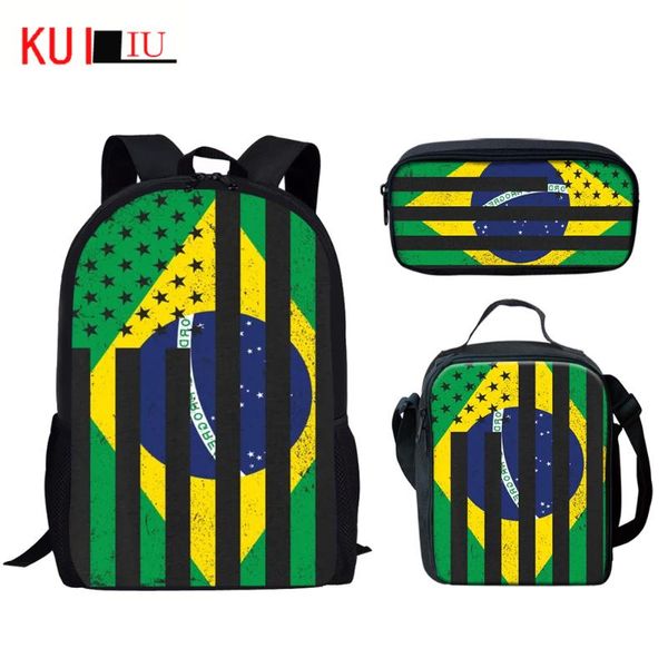 backpack flag brazil women's men 3d print children's school bags set teen girls boys custom satchel lunch bag pencil case
backpack flag brazil women's men 3d print children's school bags set teen girls boys custom satchel lunch bag pencil case