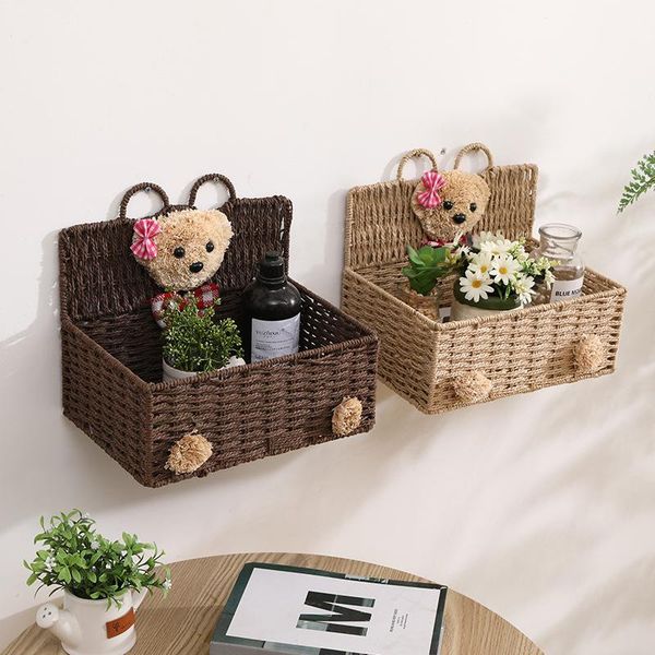storage baskets double eared bear rattan hanging basket wall simple cartoon sundry wholesale
storage baskets double eared bear rattan hanging basket wall simple cartoon sundry wholesale