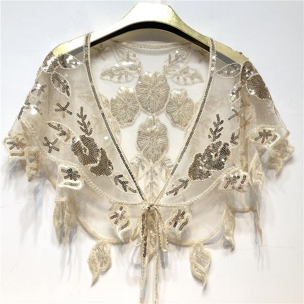 scarves eveing party flower seuined shawl sling dress match mesh sequins cover up beaded thin decorate trasparent formal lace wrap, Blue;gray
scarves eveing party flower seuined shawl sling dress match mesh sequins cover up beaded thin decorate trasparent formal lace wrap, Blue;gray