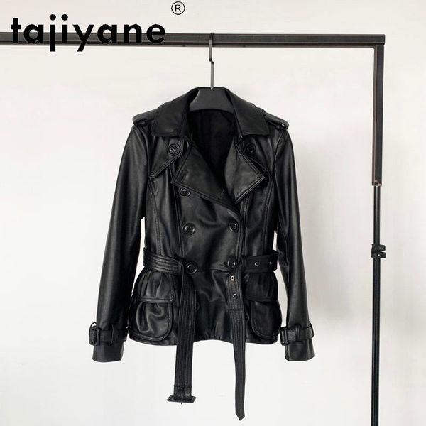women's leather & faux tajiyane women korean sutumn clothes woman real jacket female genuine sheepskin jackets elegant mujer chaqueta t, Black
women's leather & faux tajiyane women korean sutumn clothes woman real jacket female genuine sheepskin jackets elegant mujer chaqueta t, Black