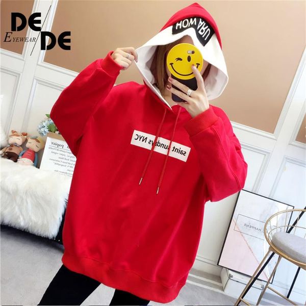 women's hoodies & sweatshirts korean version autumn and winter fashion solid color harajuku ruffled pullover loose hoodie sweatshirt ca, Black
women's hoodies & sweatshirts korean version autumn and winter fashion solid color harajuku ruffled pullover loose hoodie sweatshirt ca, Black