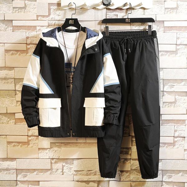 men's tracksuits spring men patchwork sets 2021 mens hip hop casual 2 piece suits clothes male streetwear tracksuit -4xl, Gray
men's tracksuits spring men patchwork sets 2021 mens hip hop casual 2 piece suits clothes male streetwear tracksuit -4xl, Gray