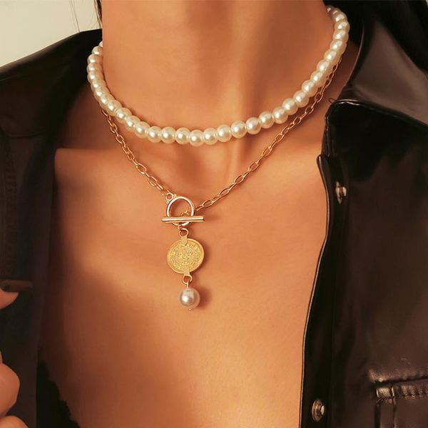 pendant necklaces ingemark boho trendy pearl choker necklace fashion coin chain for women girl lariat goth jewelry vintage gift, Silver
pendant necklaces ingemark boho trendy pearl choker necklace fashion coin chain for women girl lariat goth jewelry vintage gift, Silver