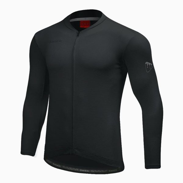 santic men cycling jersey long sleeves fit comfortable sun-protective road bike mtb jerseys asian sizek20m3178 racing jackets, Black;red
santic men cycling jersey long sleeves fit comfortable sun-protective road bike mtb jerseys asian sizek20m3178 racing jackets, Black;red