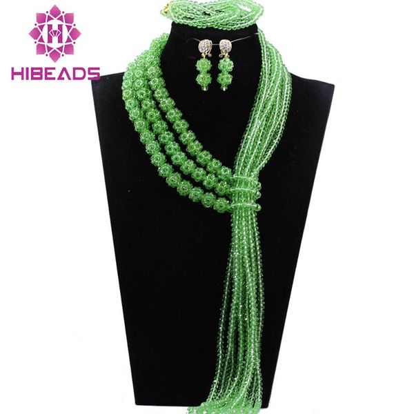 earrings & necklace trendy design african wedding jewelry set 2021 green handmade bead balls costume sets for women abh323, Silver
earrings & necklace trendy design african wedding jewelry set 2021 green handmade bead balls costume sets for women abh323, Silver