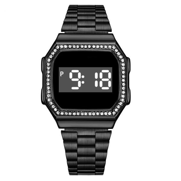 wristwatches luxury men watch square dial steel strap rhinestone electronic digital watches for reloj hombre 2021, Slivery;brown
wristwatches luxury men watch square dial steel strap rhinestone electronic digital watches for reloj hombre 2021, Slivery;brown