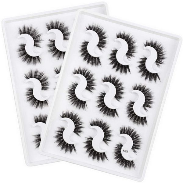 9 pairs eyelash packaging imitation mink eyelashes 3d natural fiber lashes tapared crisscross thick winged makeup eye lash
9 pairs eyelash packaging imitation mink eyelashes 3d natural fiber lashes tapared crisscross thick winged makeup eye lash