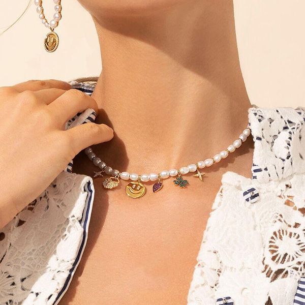 chains 2021 pearl lucky charm clover necklace silver pendant luxury summer tanabata women's clavicle chain
chains 2021 pearl lucky charm clover necklace silver pendant luxury summer tanabata women's clavicle chain