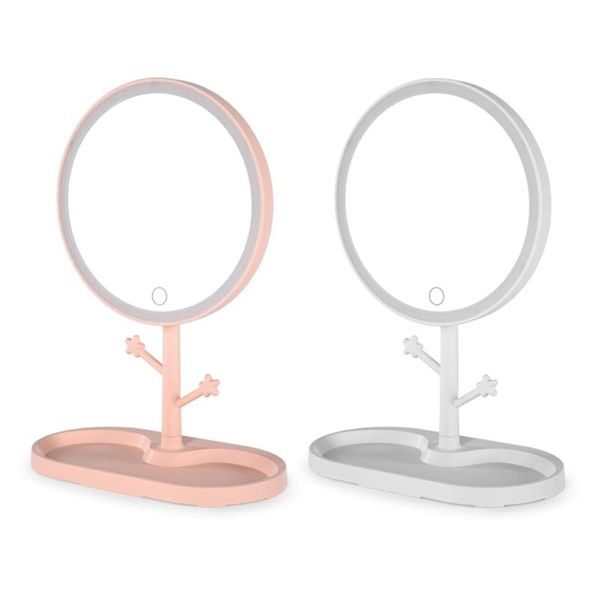 compact mirrors led lighted deskmakeup mirror with base hooks usb rechargeable portable stepless dimming lamp cosmetic vanity
compact mirrors led lighted deskmakeup mirror with base hooks usb rechargeable portable stepless dimming lamp cosmetic vanity