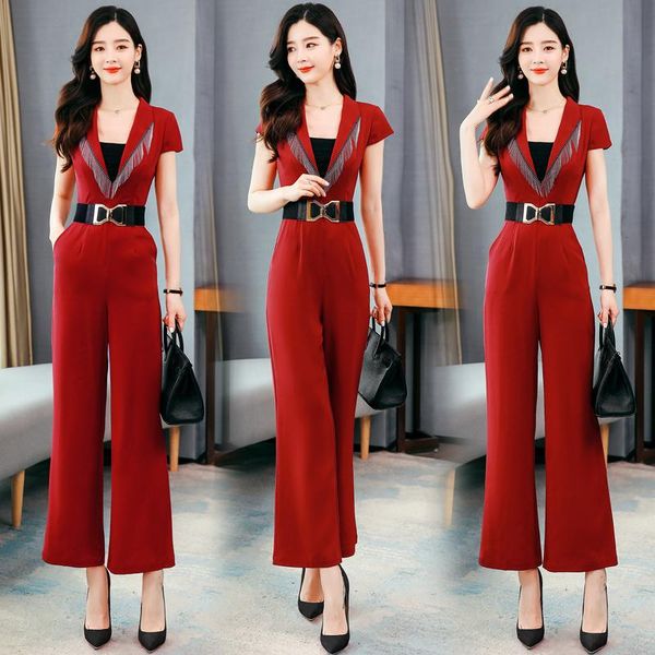 women's jumpsuits & rompers 2021 summer women casual long jumpsuit short sleeve beaded playsuit trousers overalls, Black;white
women's jumpsuits & rompers 2021 summer women casual long jumpsuit short sleeve beaded playsuit trousers overalls, Black;white