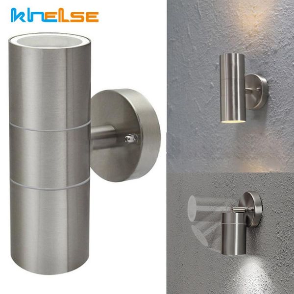 outdoor wall lamps stainless steel led lamp ip65 waterproof up down gu10 light modern garden porch decoration sconce 90-260v
outdoor wall lamps stainless steel led lamp ip65 waterproof up down gu10 light modern garden porch decoration sconce 90-260v