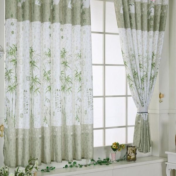living room decoration retro bamboo pattern calico curtain finished product cloth window screens drop & drapes
living room decoration retro bamboo pattern calico curtain finished product cloth window screens drop & drapes