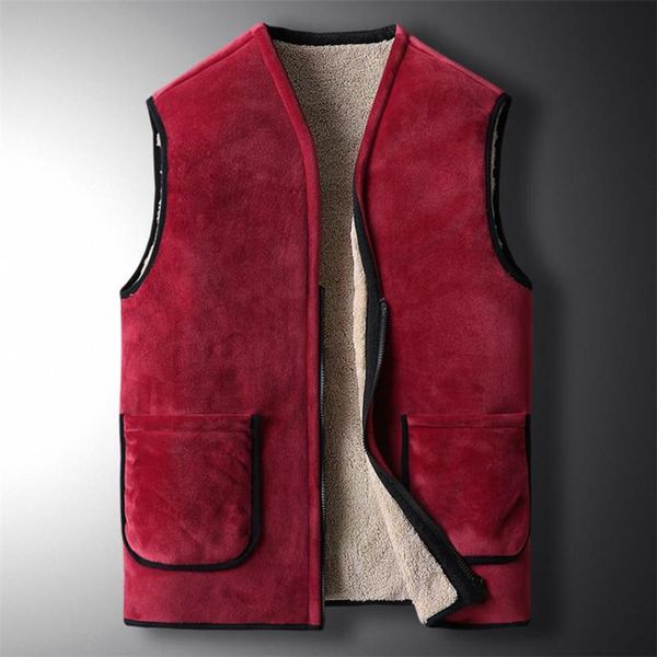 men's vests men vest wool liner warm man casual cold-proof coat super soft comfort mens jacket fashion, Black;white
men's vests men vest wool liner warm man casual cold-proof coat super soft comfort mens jacket fashion, Black;white