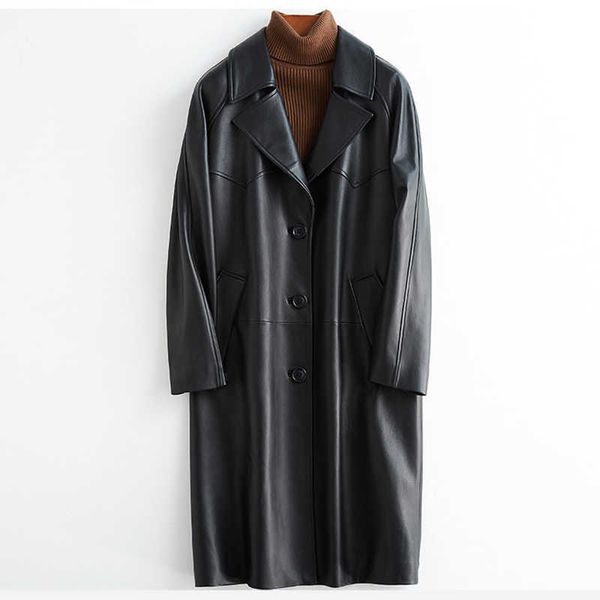 lautaro black oversized leather trench coat for women raglan sleeve loose spring womens clothes long soft faux leather coat 210909
lautaro black oversized leather trench coat for women raglan sleeve loose spring womens clothes long soft faux leather coat 210909