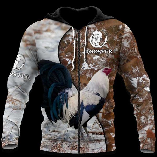 men's hoodies & sweatshirts love rooster animal 3d all over printed autumn men casual pullover zip hoodie streetwear sudadera hombre, Black
men's hoodies & sweatshirts love rooster animal 3d all over printed autumn men casual pullover zip hoodie streetwear sudadera hombre, Black