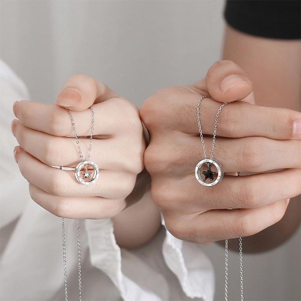 pendant necklaces vintage couple wish hollow out star necklace jewelry decoration choker valentine's day gifts for girls boys, Silver
pendant necklaces vintage couple wish hollow out star necklace jewelry decoration choker valentine's day gifts for girls boys, Silver