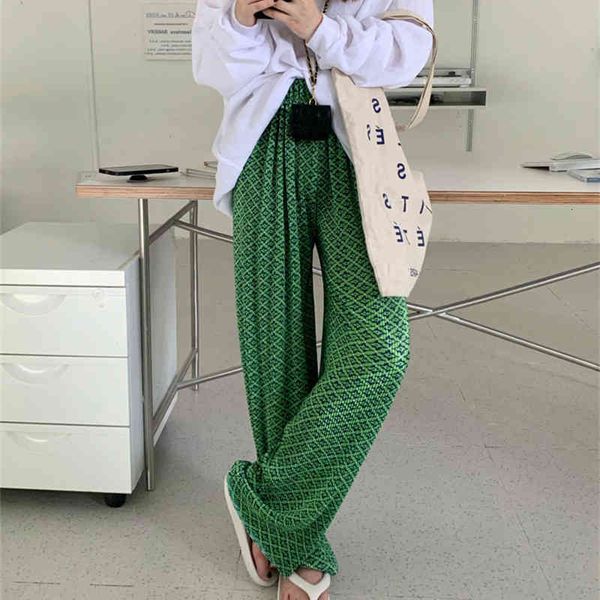 women's pants & capris hzirip quente outono senhoras novas calças verde estampa losango elástico cintura alta dobras all-match chi moda, Black;white
women's pants & capris hzirip quente outono senhoras novas calças verde estampa losango elástico cintura alta dobras all-match chi moda, Black;white