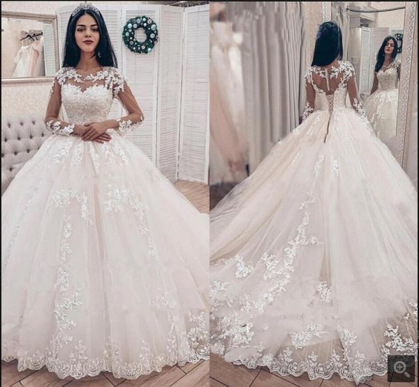 vestido de novia 2021 white tulle vintage ball gown wedding dresses beaded lace appliques long sleeve elegant bridal gowns princess puffy co
vestido de novia 2021 white tulle vintage ball gown wedding dresses beaded lace appliques long sleeve elegant bridal gowns princess puffy co