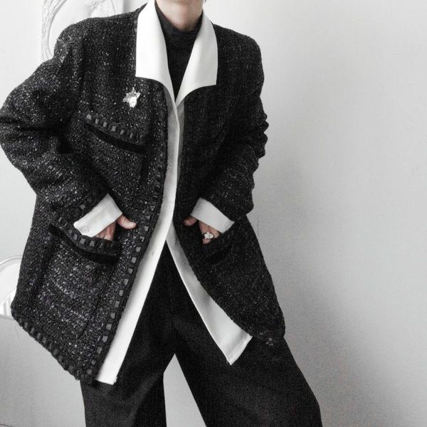men's jackets men multi-pocket vintage fashion loose casual wool jacket brand women oversize korean streetwear coat man outerwear, Black;brown
men's jackets men multi-pocket vintage fashion loose casual wool jacket brand women oversize korean streetwear coat man outerwear, Black;brown