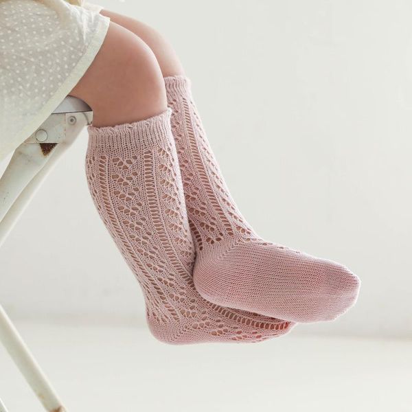 socks baby girls summer kids long sock toddlers infant knee high mesh thin hollow out soft cotton socken for 0-3 years, Pink;yellow
socks baby girls summer kids long sock toddlers infant knee high mesh thin hollow out soft cotton socken for 0-3 years, Pink;yellow