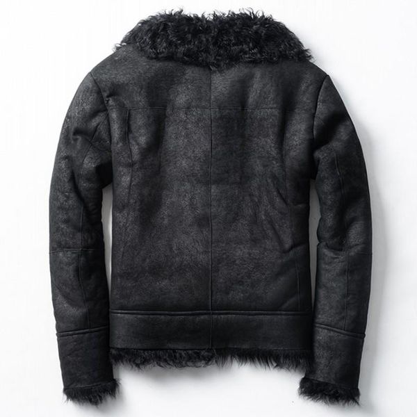 lapel shearling men real leather jacket winter thick biker lamb fur coat military natural jackets outerwear oversize 4xl men's & faux, Black
lapel shearling men real leather jacket winter thick biker lamb fur coat military natural jackets outerwear oversize 4xl men's & faux, Black