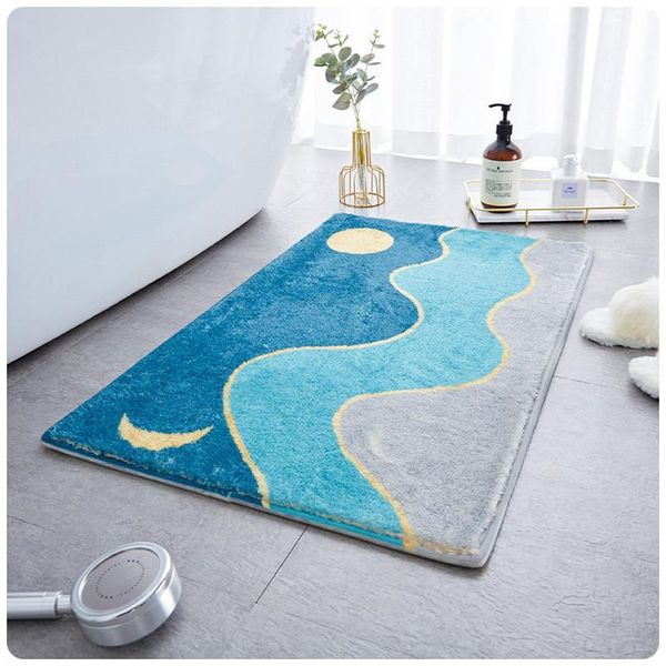 home superfine fiber toilet water absorbent pad bathroom anti slip floor mat modern simple landscape bath rug thicken door mats
home superfine fiber toilet water absorbent pad bathroom anti slip floor mat modern simple landscape bath rug thicken door mats