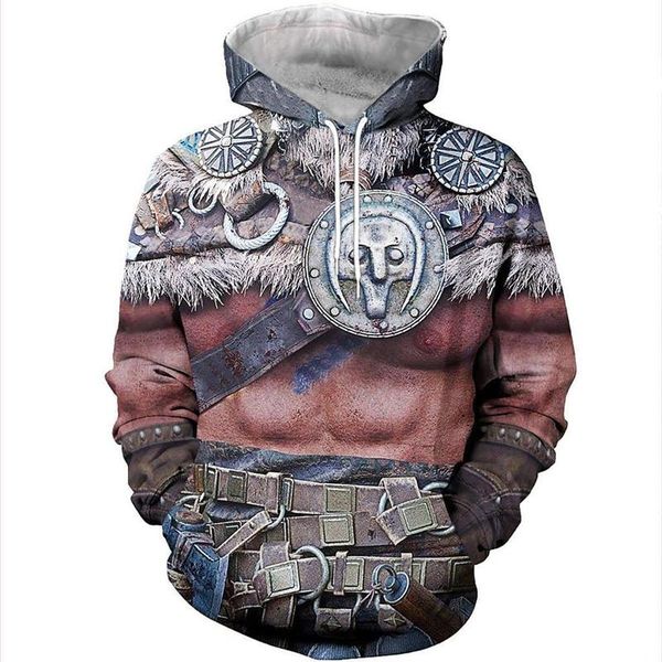 full print viking warrior shirt zipper casual hoodie men's hoodies & sweatshirts, Black
full print viking warrior shirt zipper casual hoodie men's hoodies & sweatshirts, Black