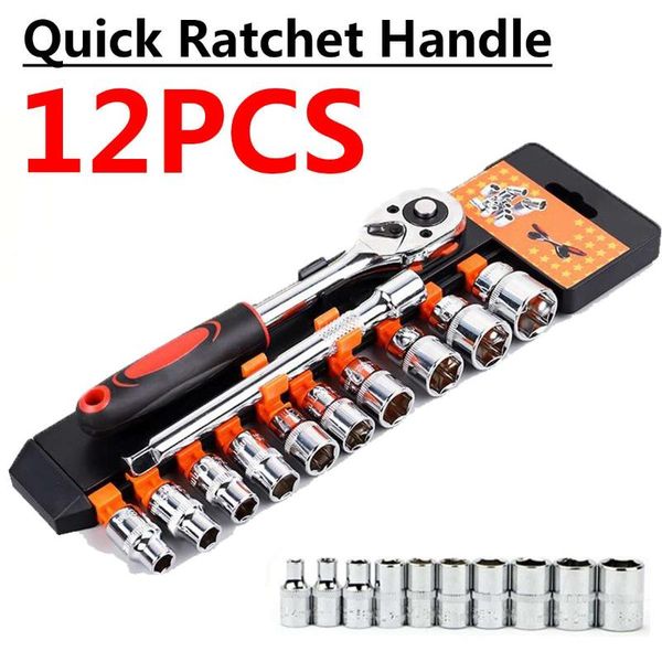 hand tools universal torque wrench head set sleeve socket adapter power drill ratchet bushing spanner key with 11pcs
hand tools universal torque wrench head set sleeve socket adapter power drill ratchet bushing spanner key with 11pcs