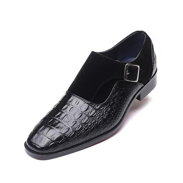 dress shoes croco leather mens oxford for men formal wedding business crocodile sapato social, Black
dress shoes croco leather mens oxford for men formal wedding business crocodile sapato social, Black