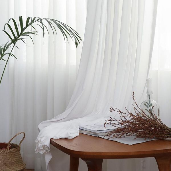 white soft chiffon tulle curtains for living room decoration solid bedroom modern sheer to the window drapes balcony curtain &
white soft chiffon tulle curtains for living room decoration solid bedroom modern sheer to the window drapes balcony curtain &