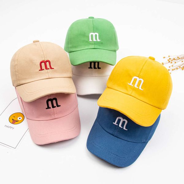 children's hat spring and autumn boys' girls' cap baseball summer thin sunshade m embroidered sun, Yellow
children's hat spring and autumn boys' girls' cap baseball summer thin sunshade m embroidered sun, Yellow