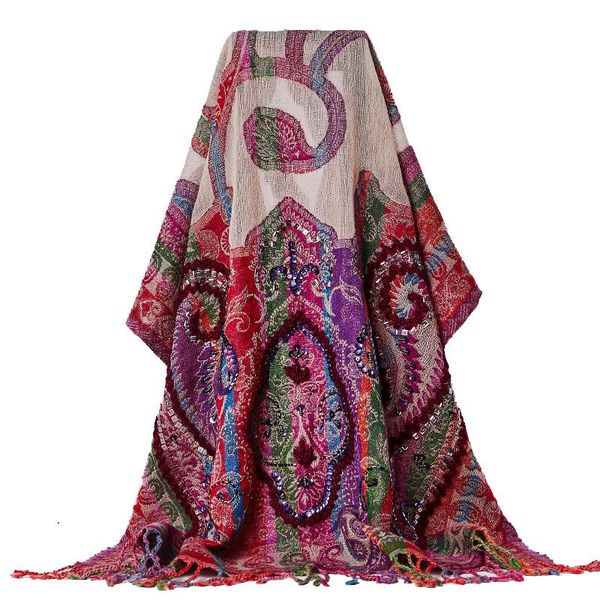 scarves 100% wool scarf women shawl handmade bead embroidery plant printing and dyeing ethnic warm long, Blue;gray
scarves 100% wool scarf women shawl handmade bead embroidery plant printing and dyeing ethnic warm long, Blue;gray