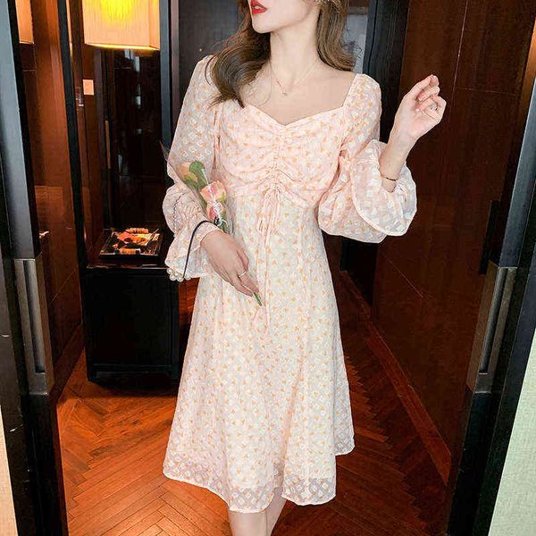 luxury dress 2022 floral fried street french dr's summer thin long sleeve temperament chiffon skirt mori fashion, Black;gray
luxury dress 2022 floral fried street french dr's summer thin long sleeve temperament chiffon skirt mori fashion, Black;gray