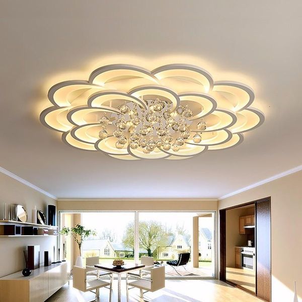 ceiling lights white modern led fixture with remote for living dining room home bedroom plafon lamp crystal lighting lustre
ceiling lights white modern led fixture with remote for living dining room home bedroom plafon lamp crystal lighting lustre