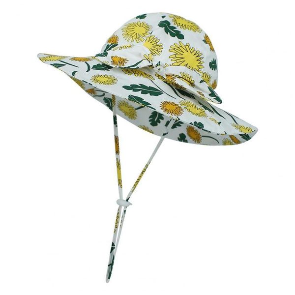 fisherman cap floral print all-match skin friendly baby bucket hat for daily life caps & hats, Yellow
fisherman cap floral print all-match skin friendly baby bucket hat for daily life caps & hats, Yellow