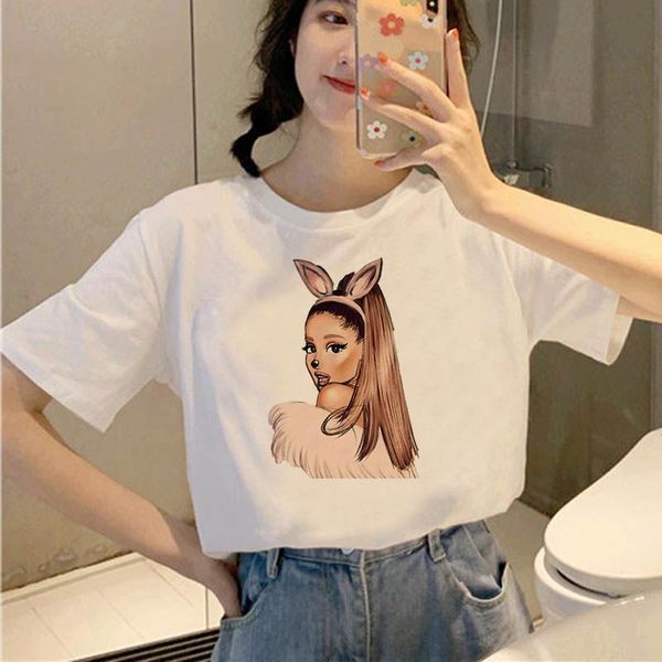 women's t-shirt female fashio girls harajuku t shirt women fans aesthetic ullzang print tshirt girl 90s graphic korean tee, White
women's t-shirt female fashio girls harajuku t shirt women fans aesthetic ullzang print tshirt girl 90s graphic korean tee, White